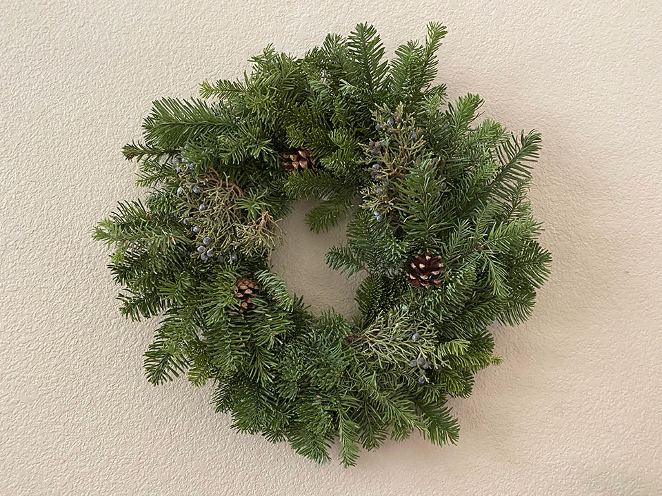 Trader Joes wreath